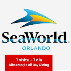 SeaWorld Parks (1 visita) + Plano de Refeições