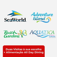 Black Friday - SeaWorld Parks (2 visitas) + Plano de Refeição grátis!