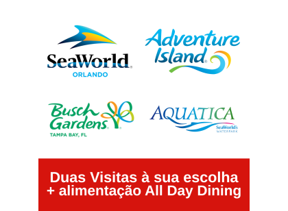 SeaWorld Orlando Two Park Ticket + FREE All Day Dining