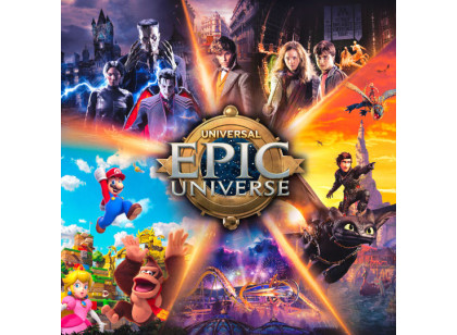 UNIVERSAL - 1-Day Universal Epic Universe Ticket (Com data agendada)
